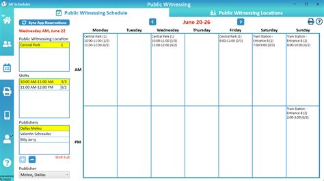 locustsmpw|JW Cart Scheduler: Cart Witnessing Scheduler.